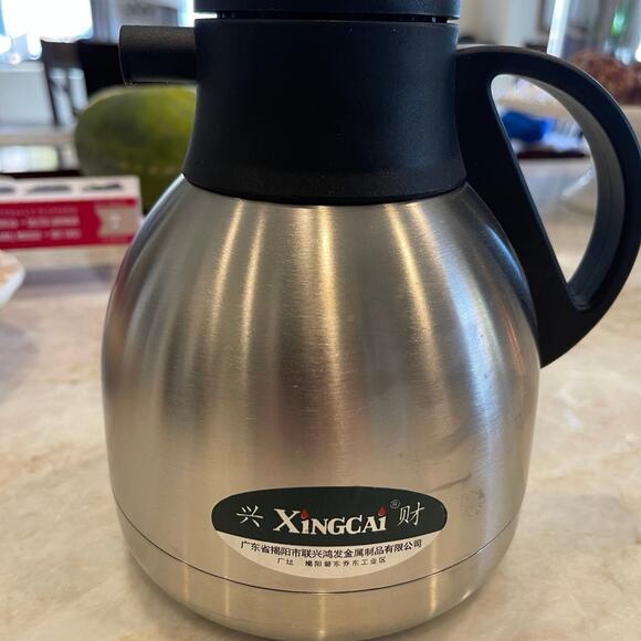 Xingcai Vacuum sealed coffee or tea pot in stainless steel NEW - Picture 2 of 4